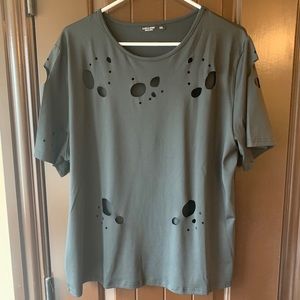 Shein Curve black top 2x